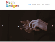 Tablet Screenshot of meghdesigns.com